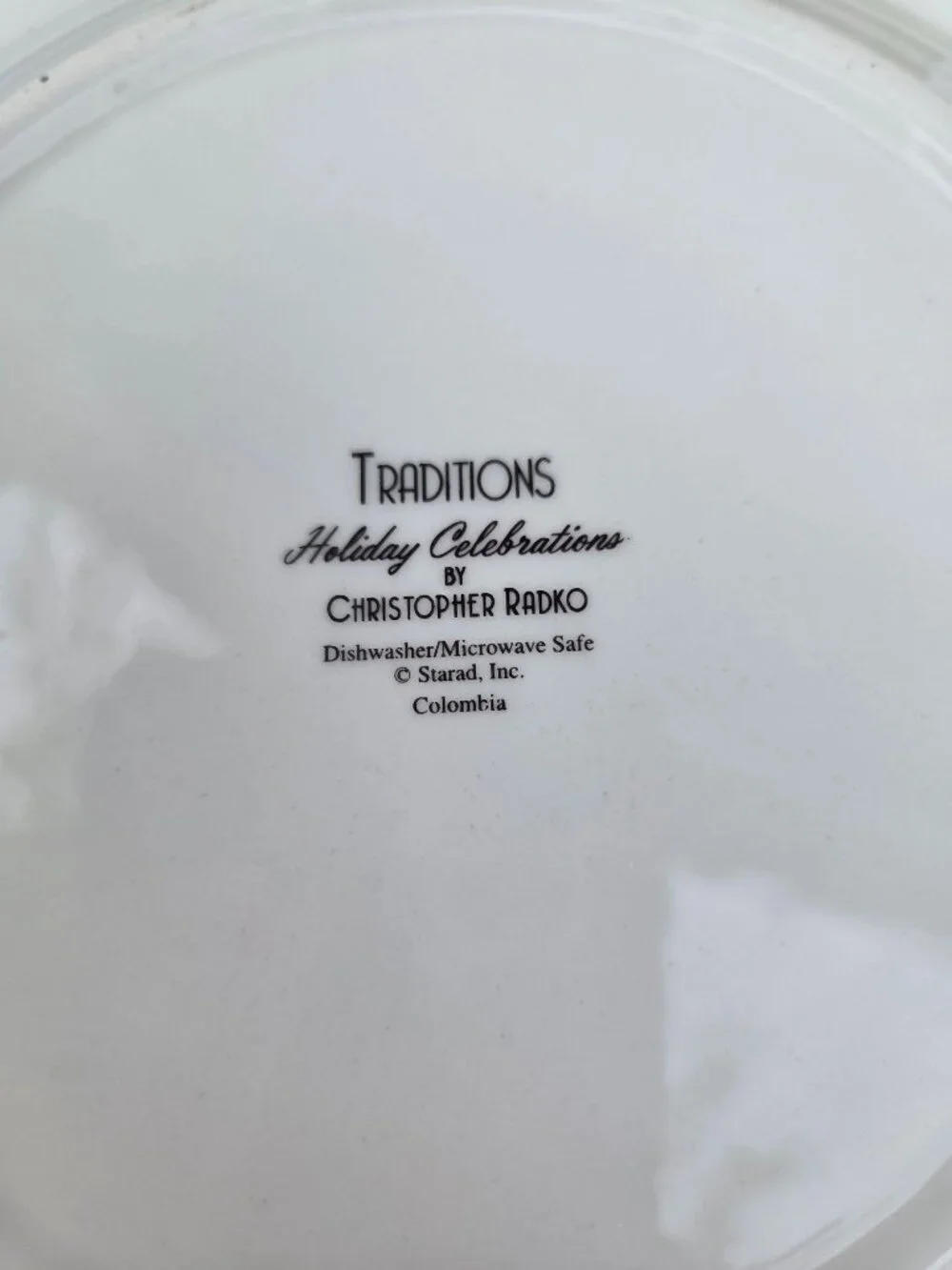 4 Christopher Radko Holiday Celebration 8 1/4